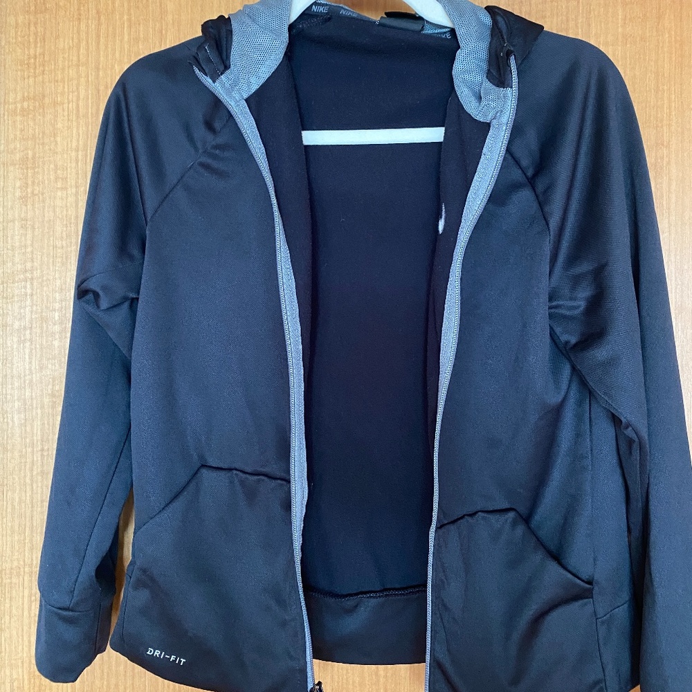 Nike Dri-Fit Full-Zip Hoodie Big Kid Large